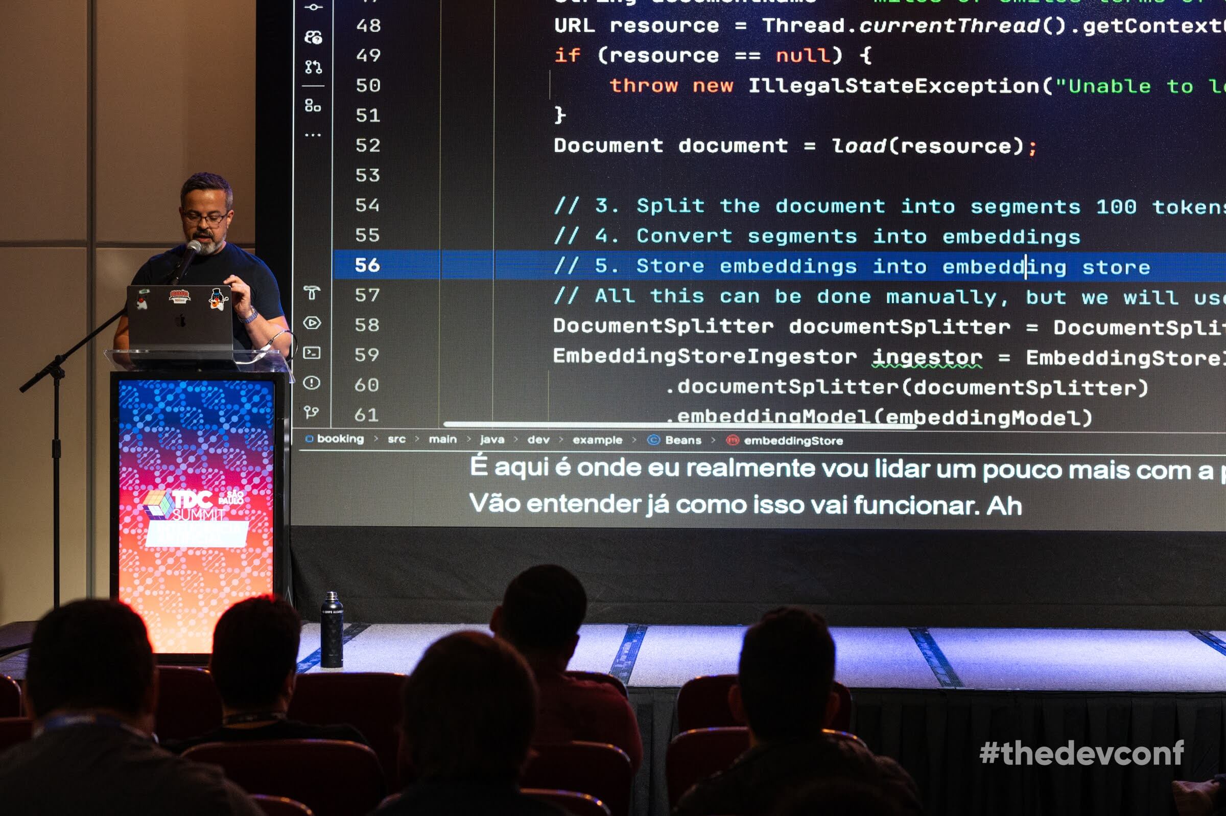 Elder Moraes no TDC Summit